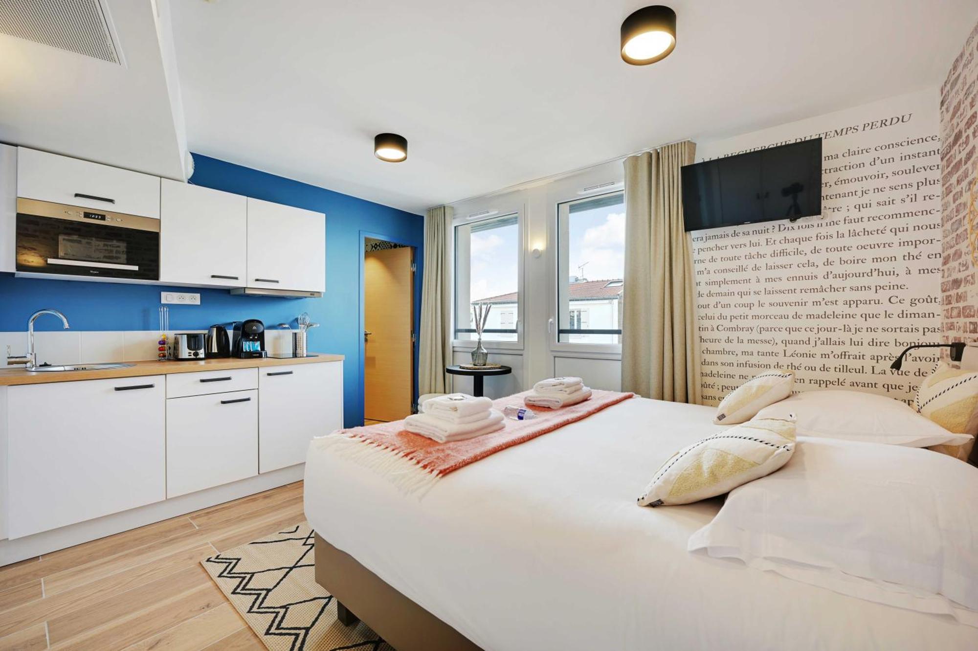Residence Du Parc Vanves - Rooftop & Climatisation 외부 사진